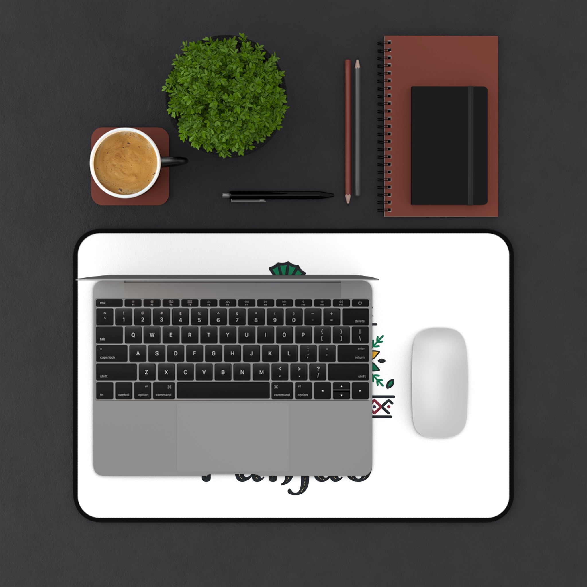 Punjab Desk Mat — Colorful Punjabi Folk Design Mouse Pad for Cultural Home Office