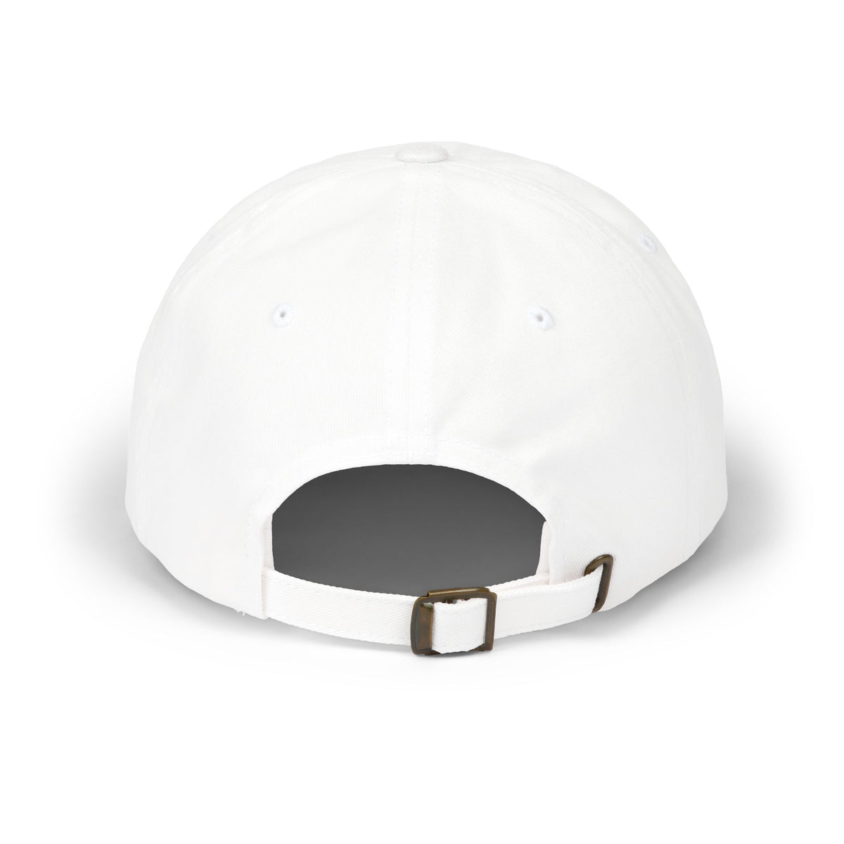 Punjabi Maple Leaf Dad Cap — White Embroidered Punjabi Baseball Hat